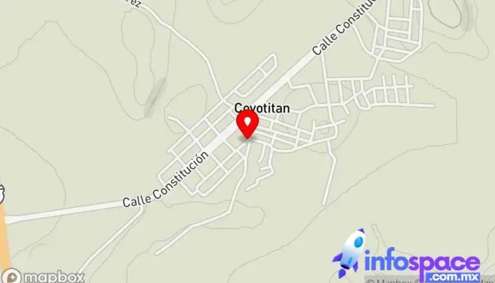 mapa de Coyotitán  en Coyotitán