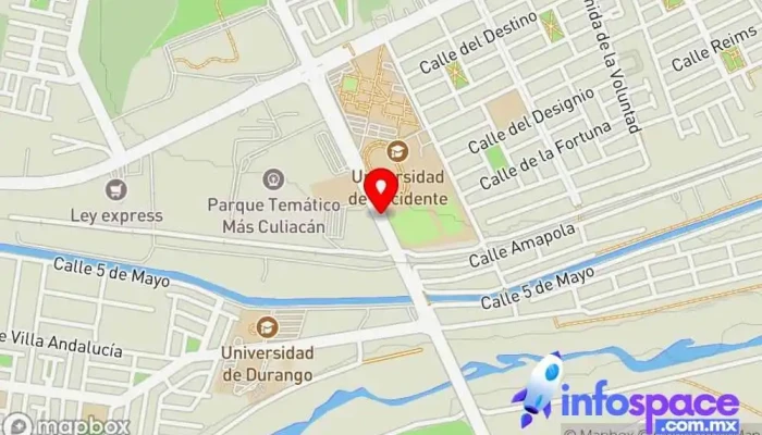 mapa de Culiacán Bus stop en Culiacán Rosales