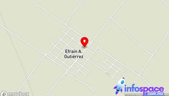 mapa de Efraín A. Gutiérrez  en Efraín A. Gutiérrez