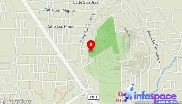 mapa de Ejido San Lorenzo Cuauhtenco  en Ejido San Lorenzo Cuauhtenco