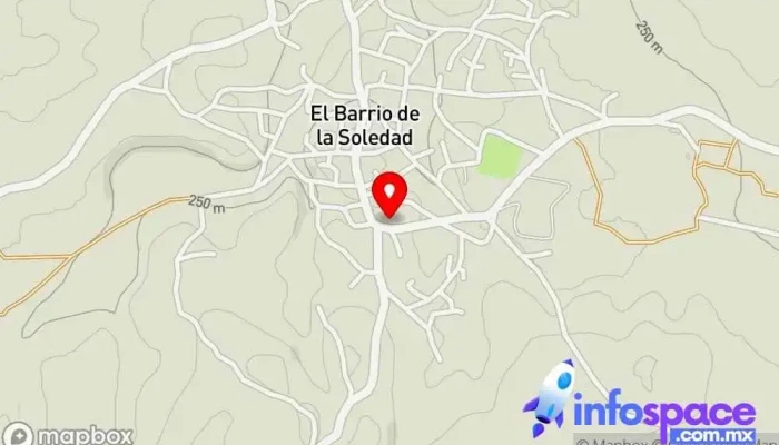 mapa de El Barrio de la Soledad  en El Barrio de la Soledad
