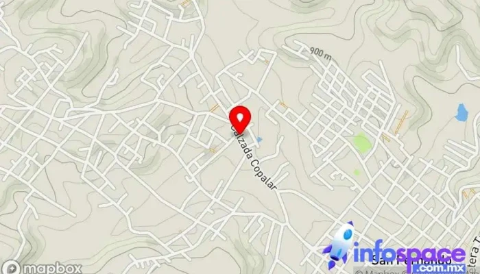 mapa de El Copalar  en El Copalar