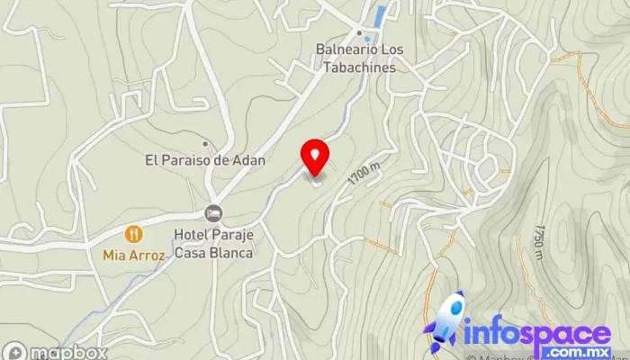 mapa de El Rincón de San Agustín Etla Posada en San Agustín Etla