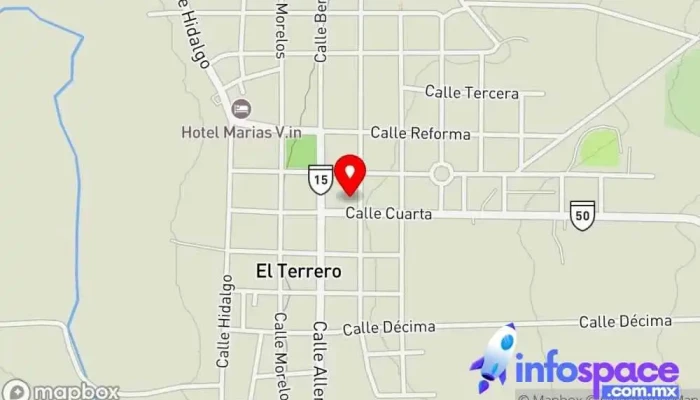 mapa de El Terrero  en El Terrero