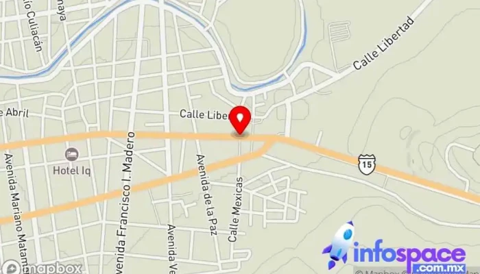 mapa de Escuinapa De Hidalgo Bus stop en Escuinapa de Hidalgo