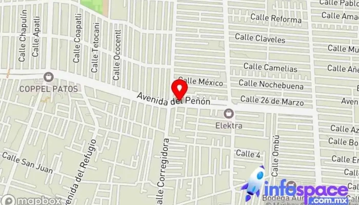 mapa de Estación Acuitlapilco Empresa de autobuses en Chimalhuacán