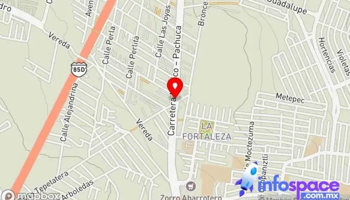mapa de Estacion de Mexibus 