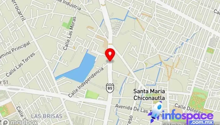mapa de Estacion de Mexibus 
