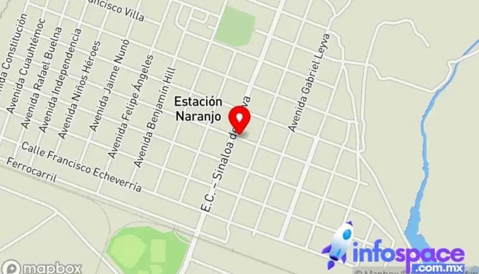 mapa de Estación Naranjo  en Estación Naranjo