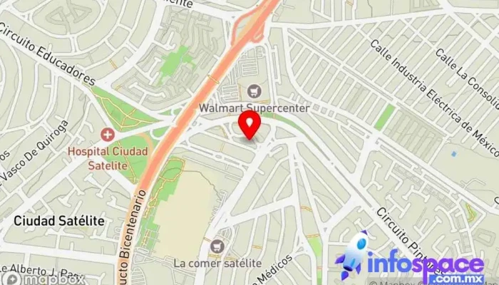 mapa de ETN Turistar Punto de Venta de Boletos Agencia de excursiones en autobús en Naucalpan de Juárez