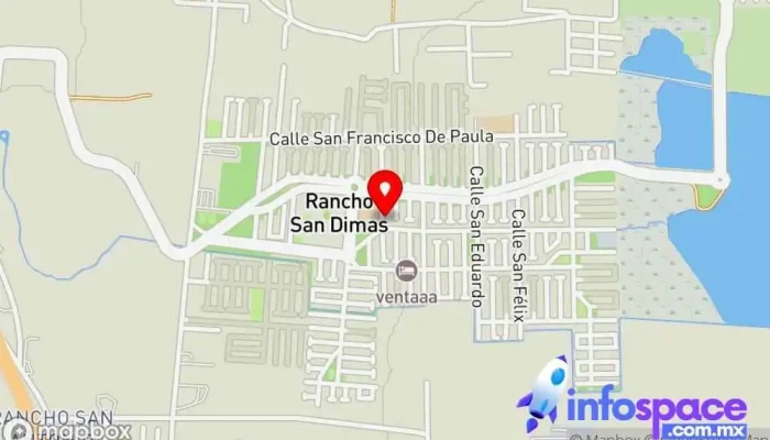 mapa de Ex-Rancho San Dimas  en Ex-Rancho San Dimas
