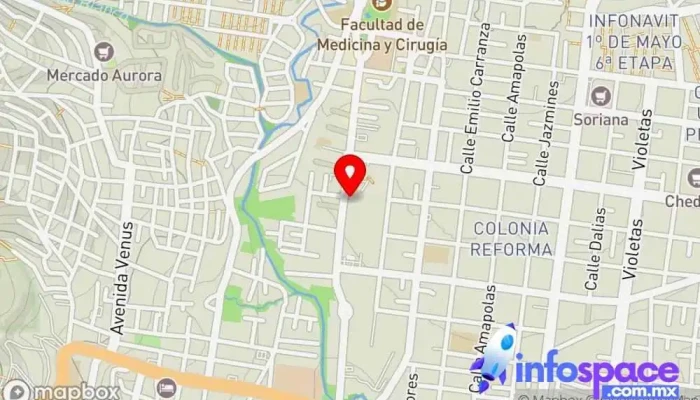 mapa de FARMACIA GUADALAJARA PORFIRIO DIAZ Farmacia en Oaxaca de Juárez