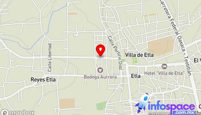 mapa de Fiscalía local, Villa de Etla  en Villa de Etla
