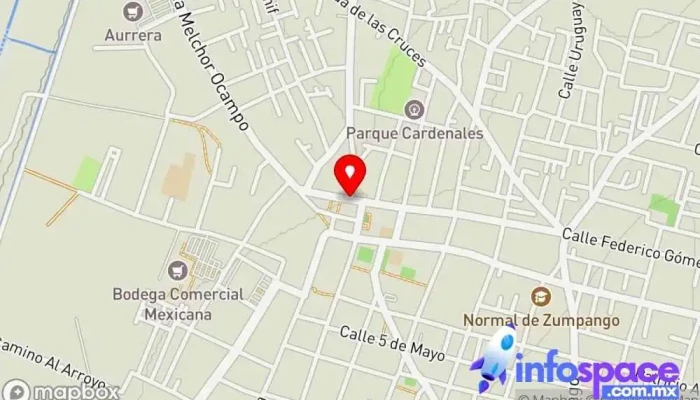 mapa de Fraccionamiento la Trinidad  en Zumpango de Ocampo