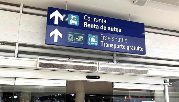 Free shuttle airport Terminal 2 aeropuerto Cancún - Aeropuerto Internacional De Int 27b