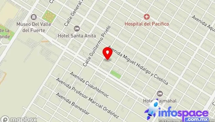 mapa de Guasave Autotransportes Servicio de transporte en Los Mochis