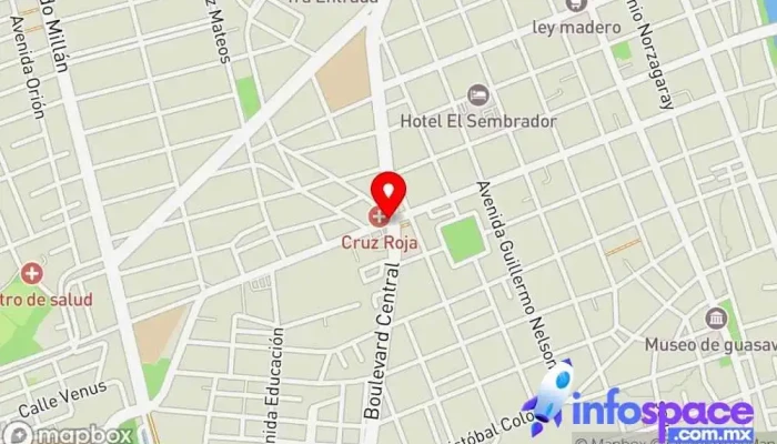 mapa de Guasave Bus stop en Guasave