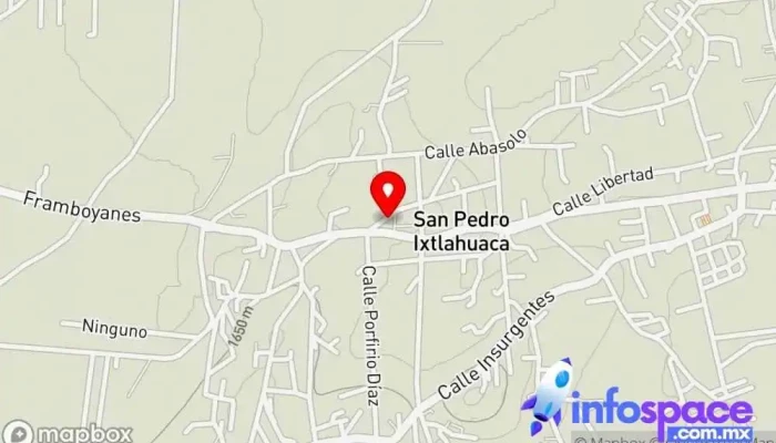 mapa de H. Ayuntamiento de San Pedro Ixtlahuaca Diputación, Ayuntamiento de la localidad en San Pedro Ixtlahuaca