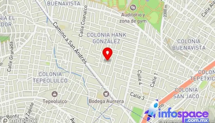 mapa de Hank Gonzalez  en Ecatepec de Morelos