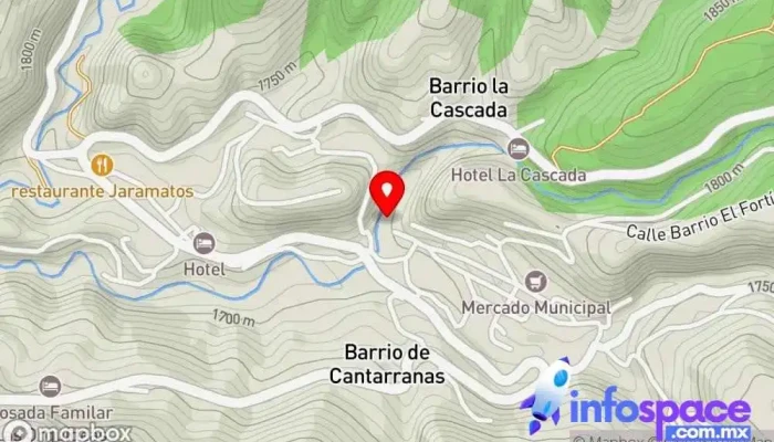 mapa de Hidroelectrica Temascaltepec Trabajos en altura en Temascaltepec de González