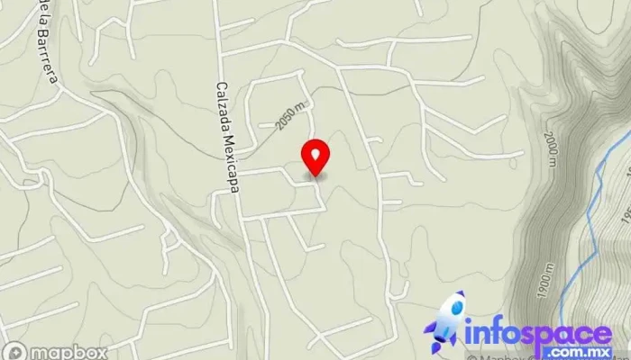 mapa de Jesús Carranza Campo de fútbol en Villa Guerrero