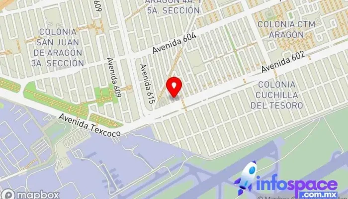 mapa de Jesus Urbanización en Gustavo A. Madero, Ciudad de México