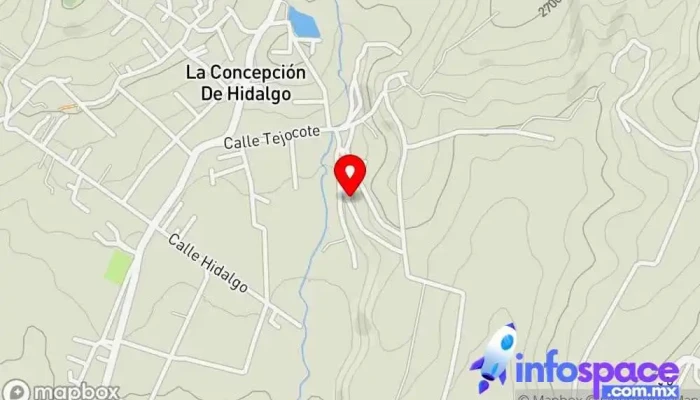 mapa de La Concepción De Hidalgo Otzolotepec Centro cultural en La Concepción de Hidalgo