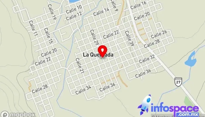 mapa de La Quemada  en La Quemada