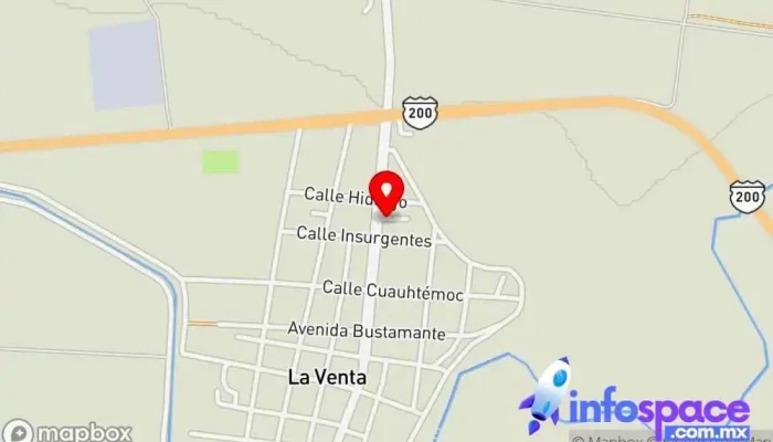 mapa de La Venta  en La Venta
