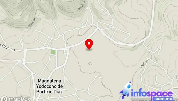 mapa de Magdalena Yodocono de Porfirio Díaz  en Magdalena Yodocono de Porfirio Díaz
