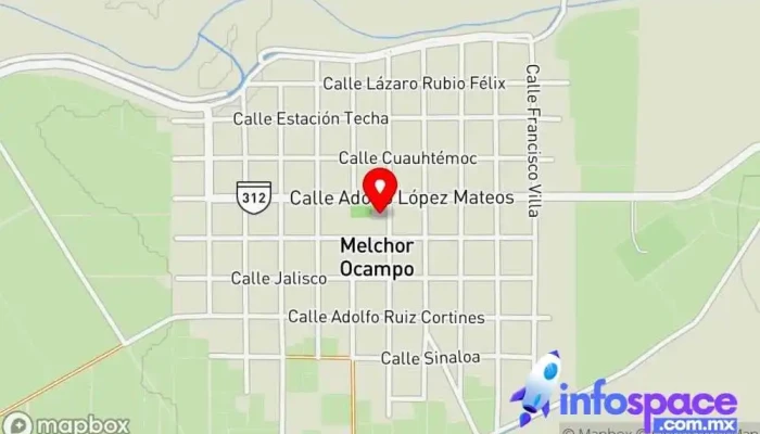 mapa de Melchor Ocampo  en Melchor Ocampo