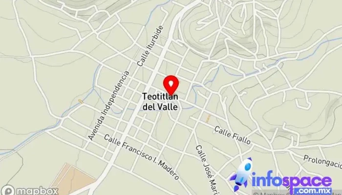 mapa de Mercado de Artesanías de Teotitlán del Valle Feria artesanal en Teotitlán del Valle