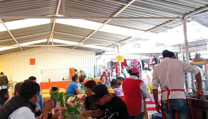 Mercado La Pulga -  Abierto Ahora - Santa María Totoltepec