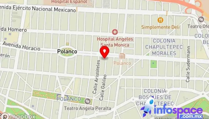 mapa de Metro Polanco Servicio de transporte en Miguel Hidalgo, Ciudad de México