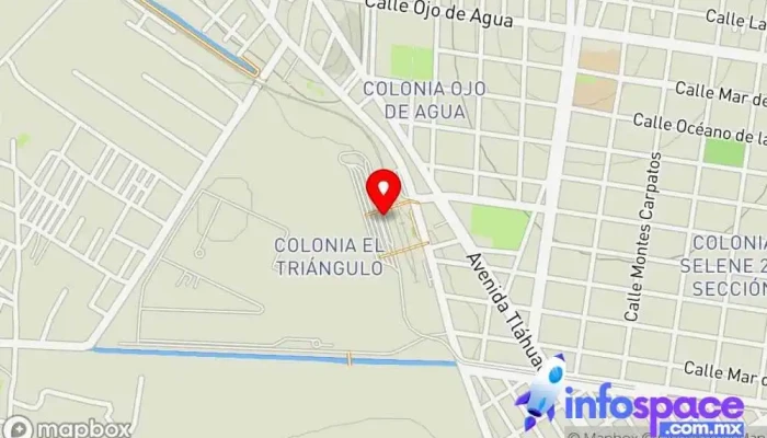 mapa de Metro Tláhuac Calle San Rafael Atlixco Bus stop en Cd. de México