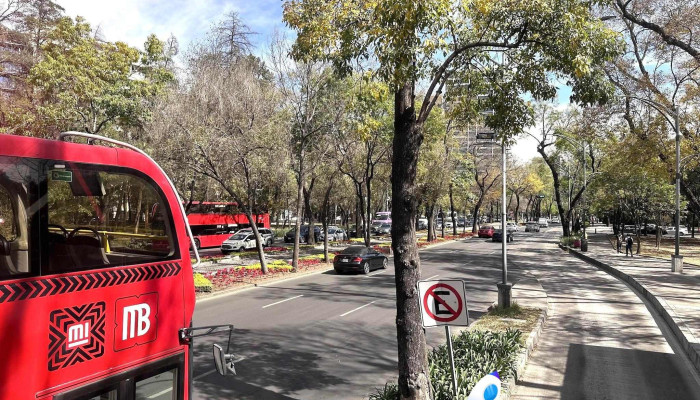 Metrobus Campo Marte   Linea 7 Autobus - Miguel Hidalgo, Ciudad de México