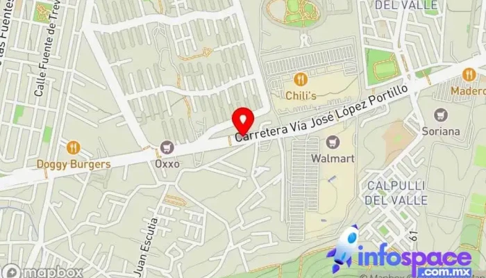 mapa de Mexibus L2 Santa María Servicio de transporte en Fuentes del Valle