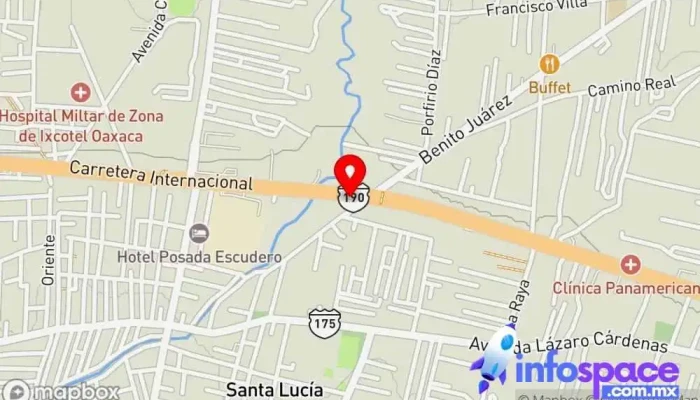 mapa de Mexico - Tapo  en Santa Lucía del Camino
