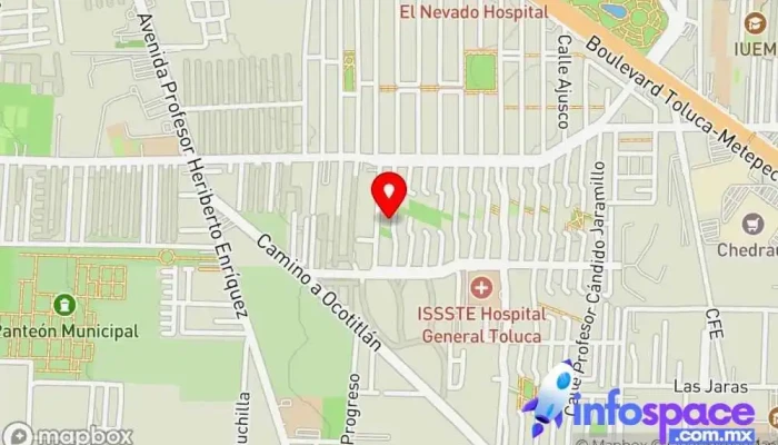 mapa de Microtel de Toluca SA de CV Consultora informática en San Jorge Pueblo Nuevo