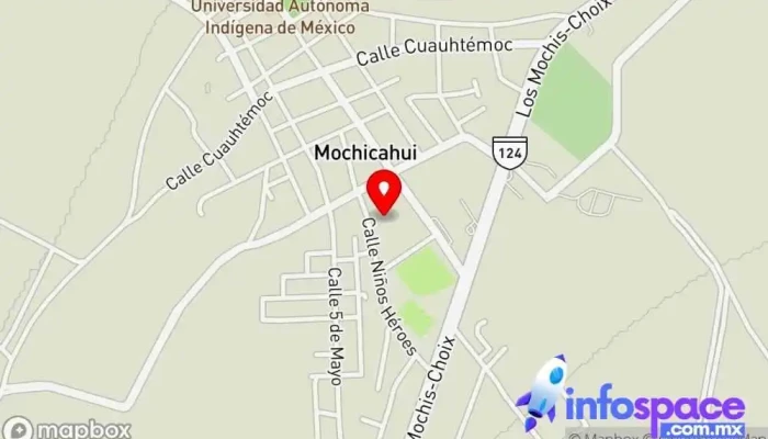 mapa de Mochicahui  en Mochicahui
