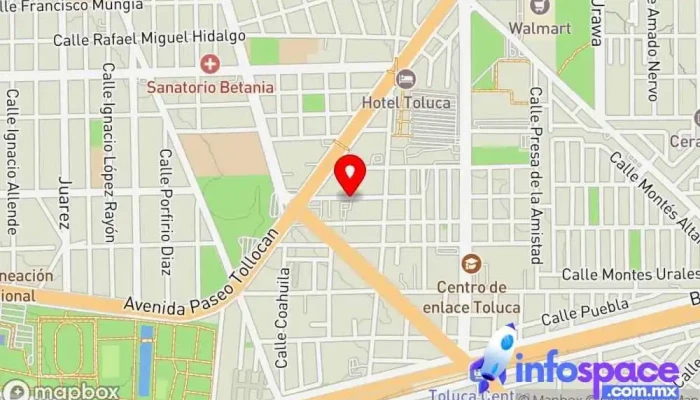 mapa de Motel Picasso Toluca  en Toluca de Lerdo
