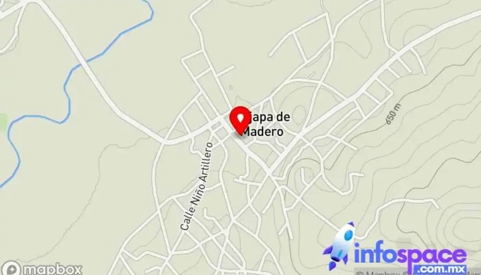 mapa de Nejapa de Madero  en Nejapa de Madero