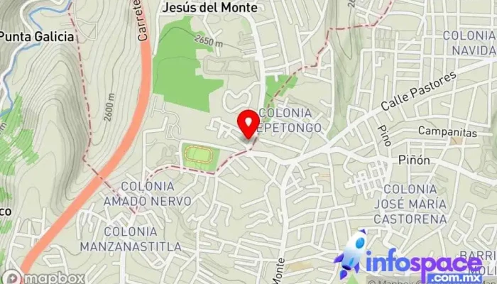 mapa de OMIWAVE Consultora informática, Empresa de software en Jesús del Monte