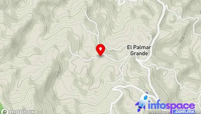 mapa de Palmar Grande Sociedad de viviendas en Siltepec