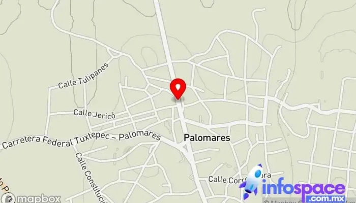 mapa de Palomares Bus stop en Palomares