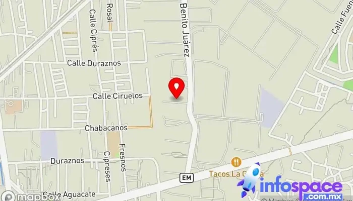 mapa de Paquetería Tresguerras Tultitlán Servicio de mensajería en Col. Lázaro Cárdenas