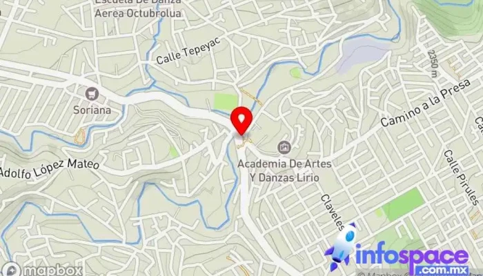 mapa de PARADERO SAN ILDEFONSO Escuela en Cdad. Nicolás Romero