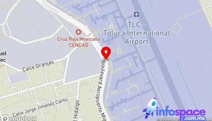mapa de Plaza Terminal 2 Comercio, Centro comercial en San Miguel Totoltepec