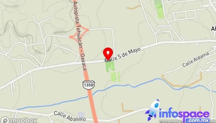 mapa de Polideportivo Municipal San Andrés Zautla Polideportivo en San Andrés Zautla