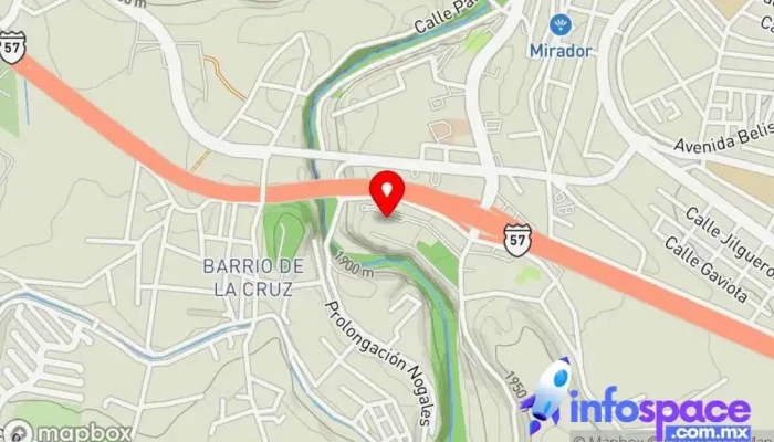 mapa de Primera Plus Empresa de autobuses en San Juan del Río